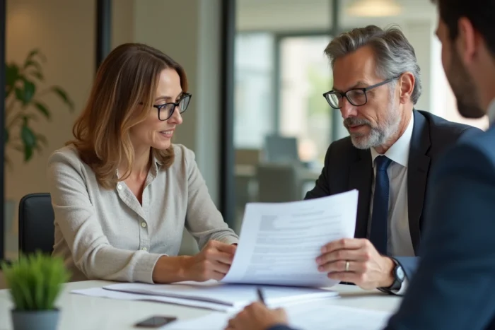 Femme consultant un conseiller financier pour comprendre les règles d'utilisation du CPF et les conditions de financement en 2024